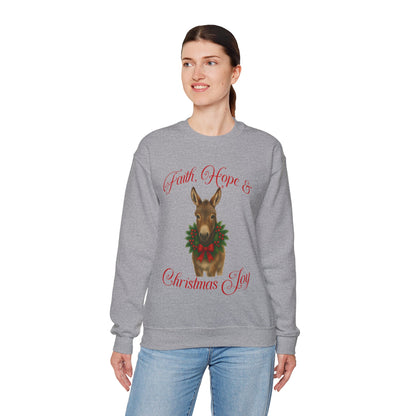 Donkey Christmas Sweatshirt