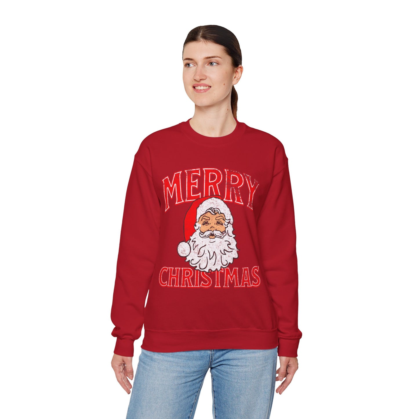 Merry Christmas Unisex Heavy Blend™ Crewneck Sweatshirt
