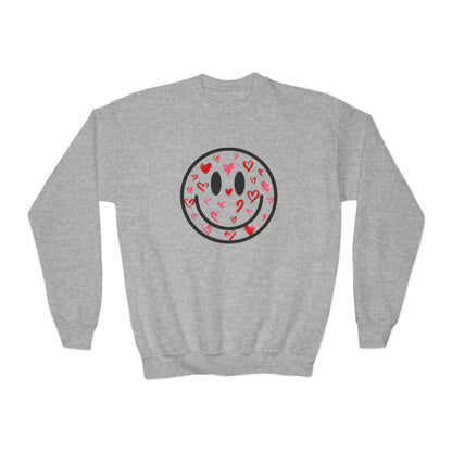 Heart Graffiti Youth Sweatshirt
