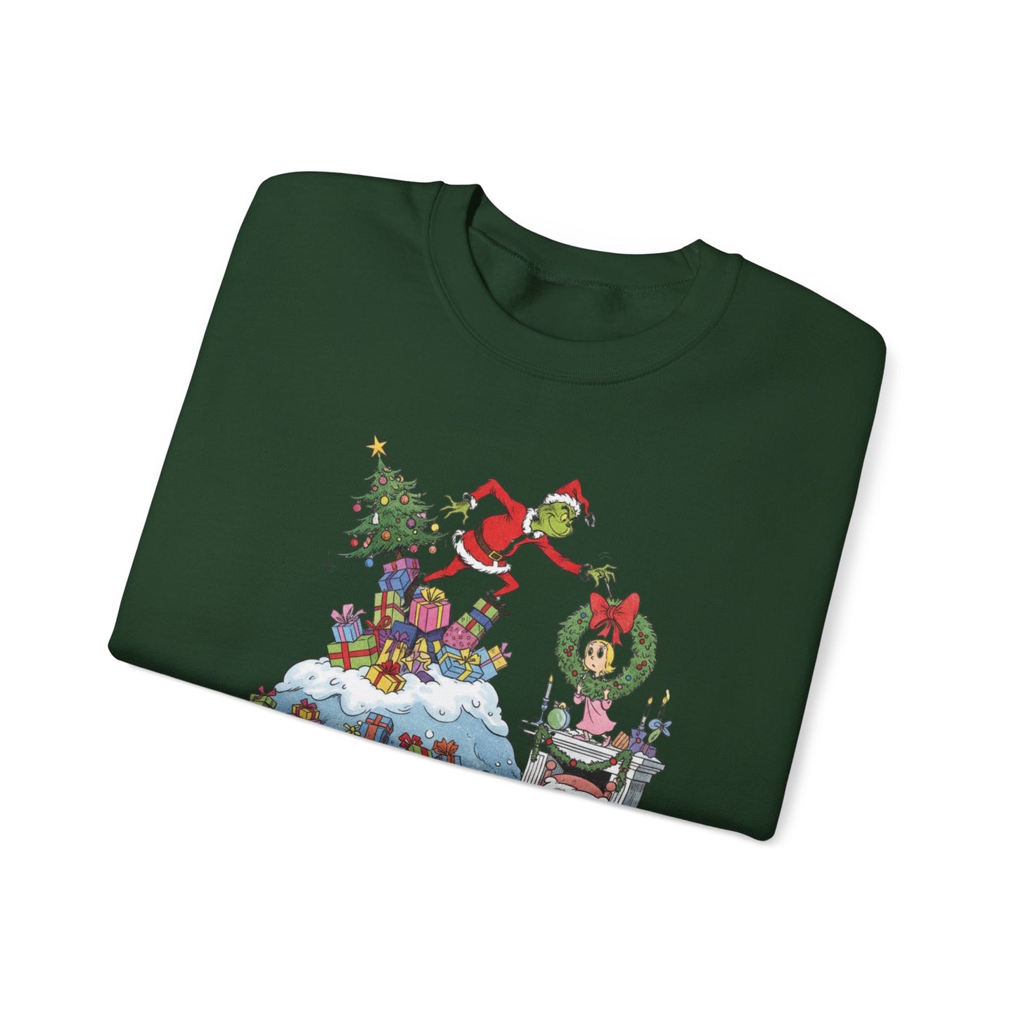 Grinch Presents Unisex Heavy Blend™ Crewneck Sweatshirt