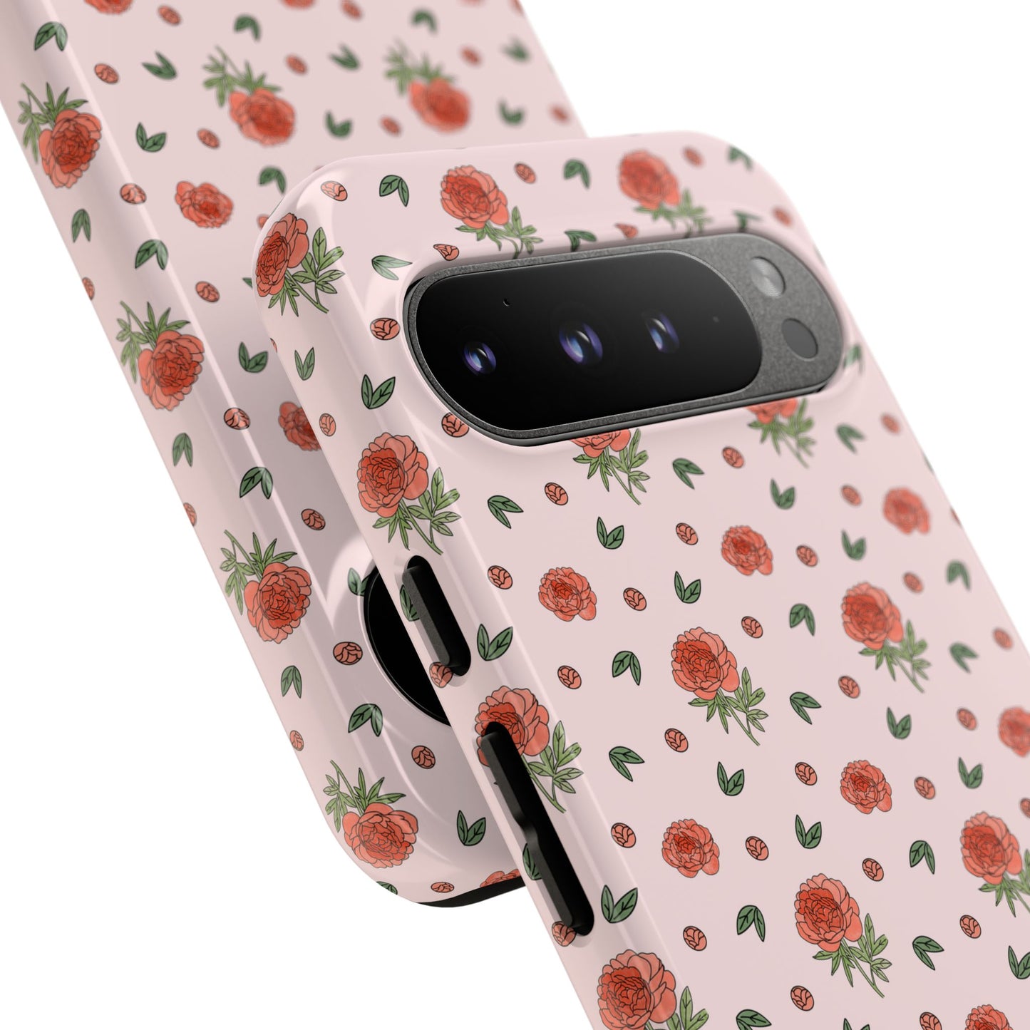 Peony Collage Phone Case