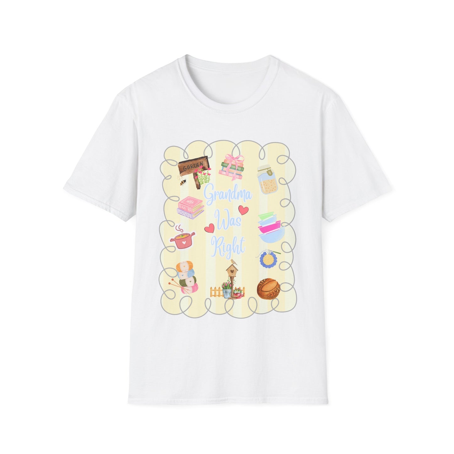 Grandma Was Right Doodle T-Shirt