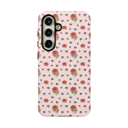 Peony Collage Phone Case