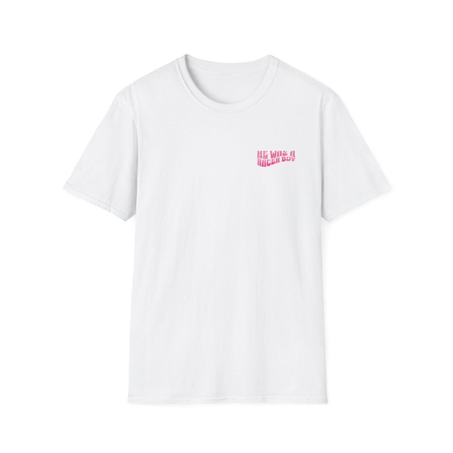 Racer Boy Pink T-Shirt