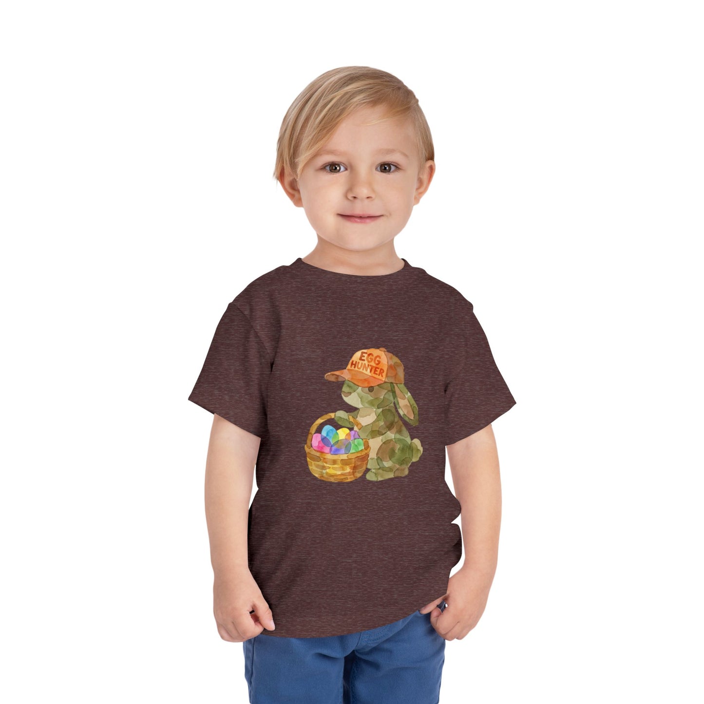 Camo Easter Bunny "Egg Hunter" Toddler Tee