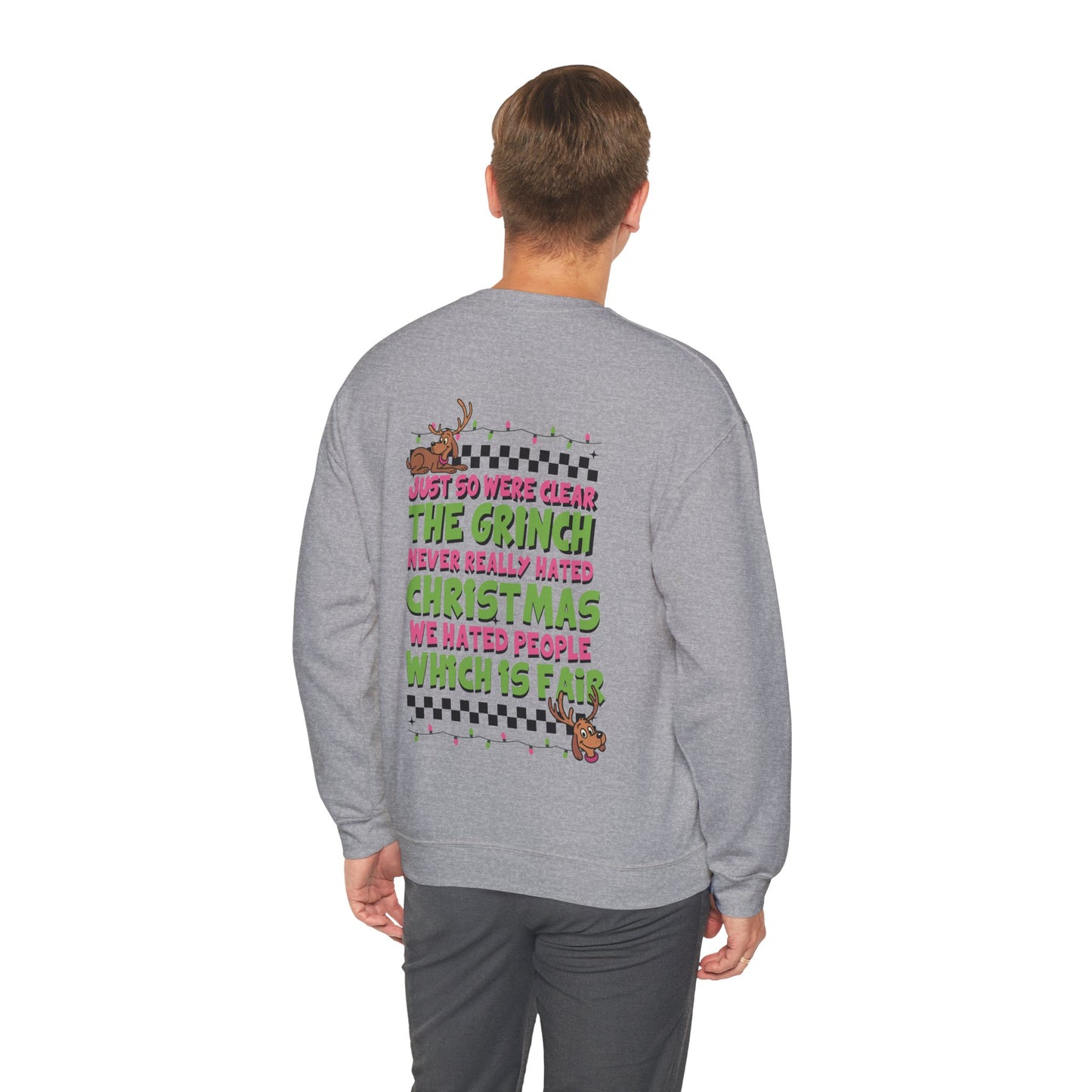 Grinch Crewneck Sweatshirt