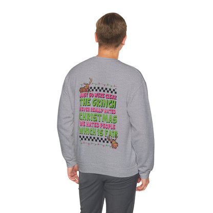 Grinch Crewneck Sweatshirt