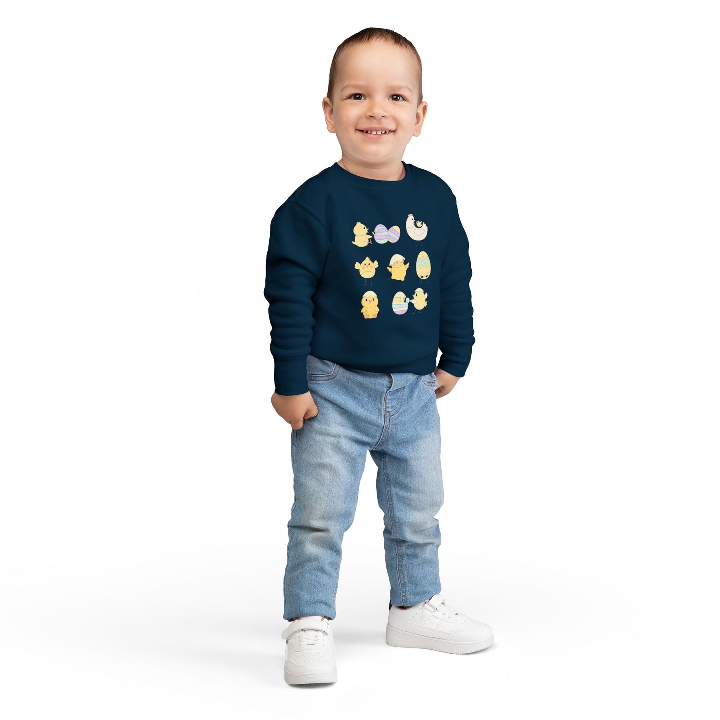 Baby Chick Easter Toddler Sweatshirt