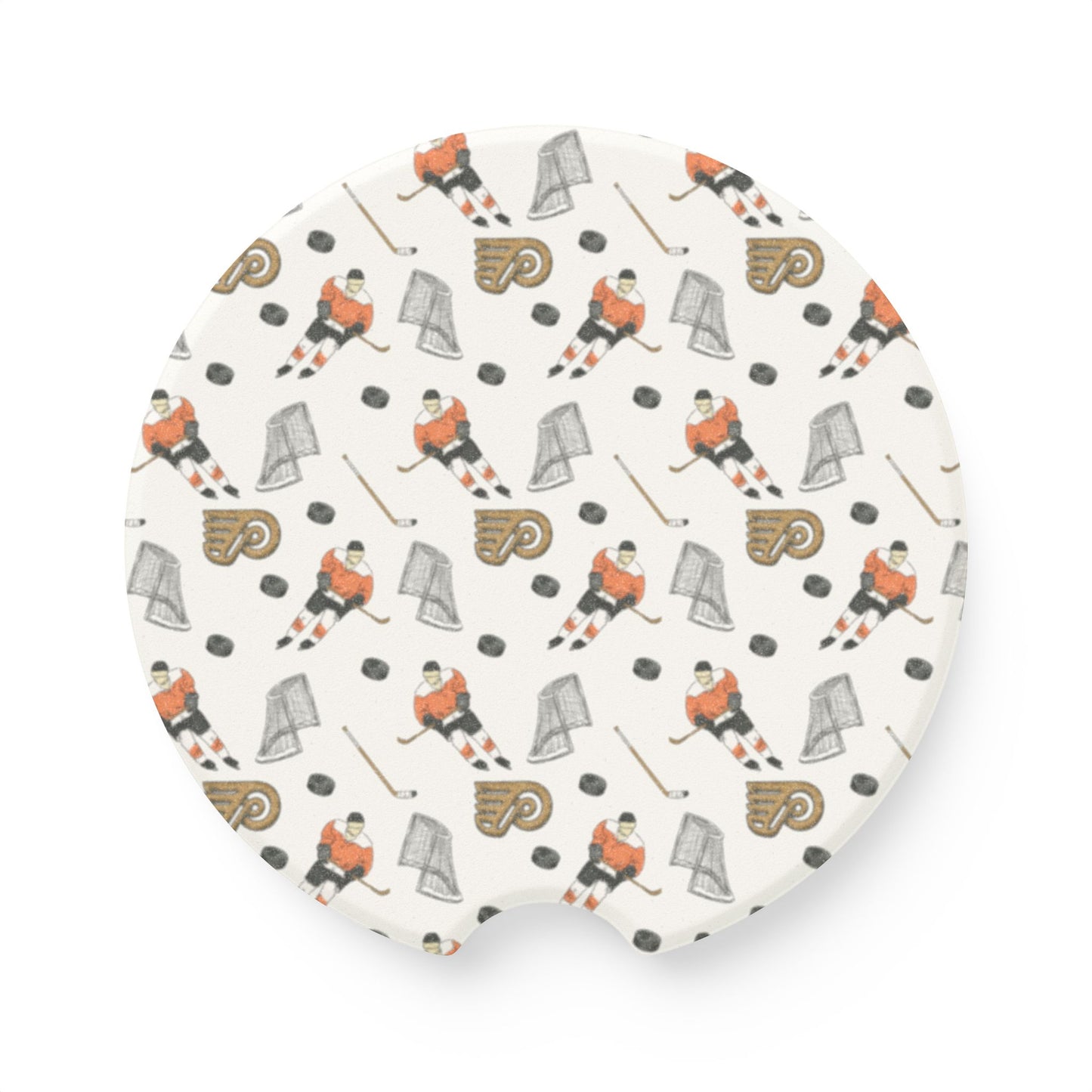 Flyers Soapstone Car Coaster