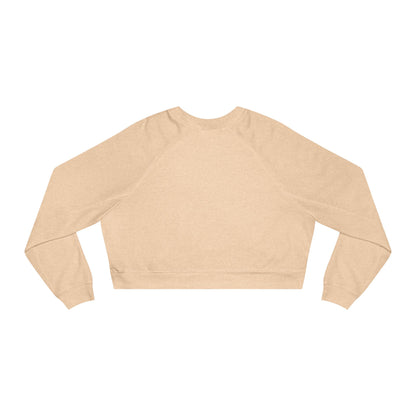 PHILLY Diagonal Kelly Green Women's Cropped Fleece Pullover