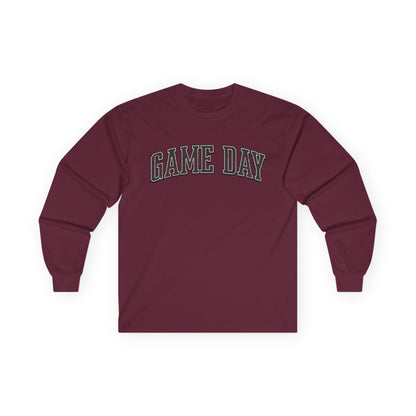 Game Day Distressed Long Sleeve Tee