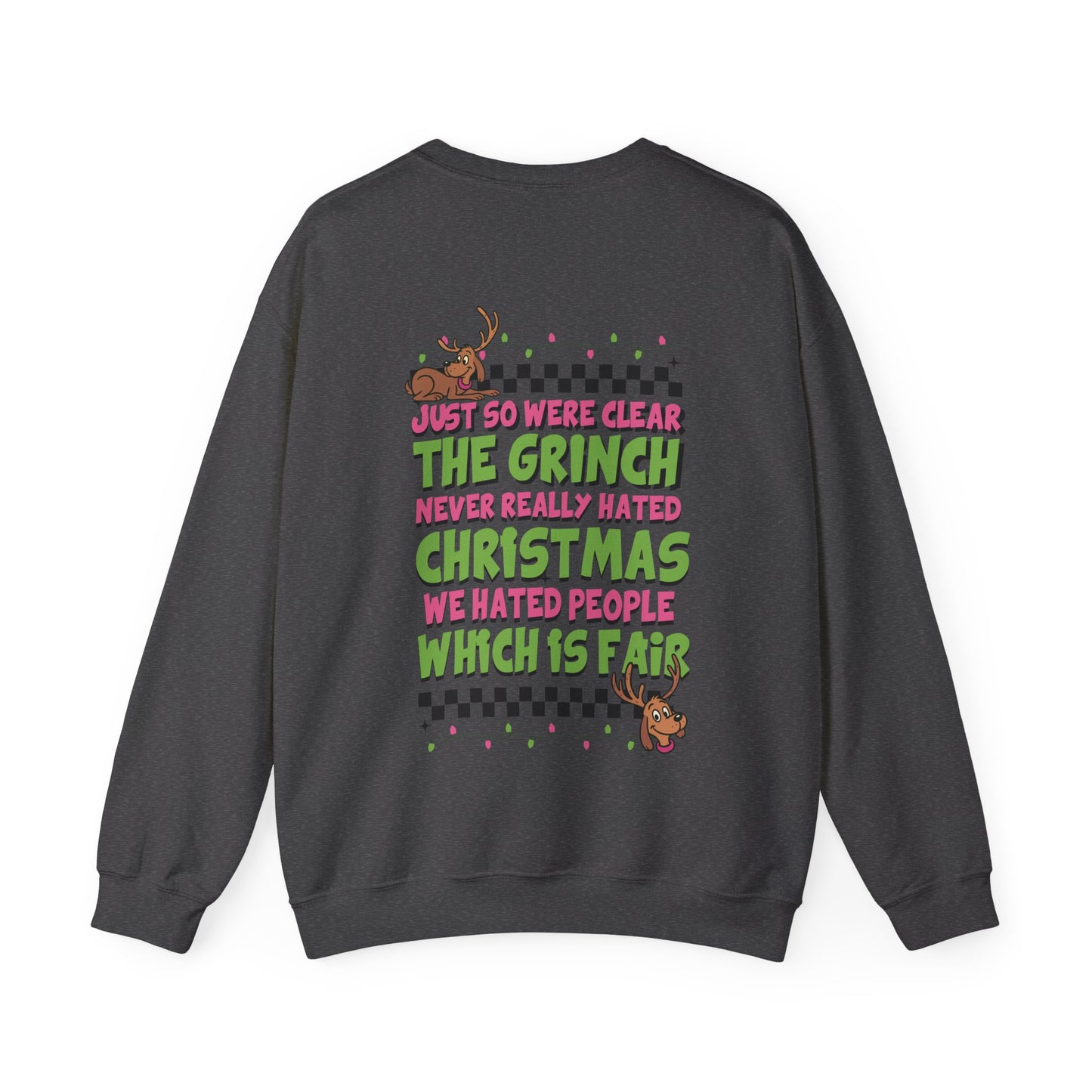 Grinch Crewneck Sweatshirt