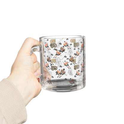 Flyers Glass Mug, 10oz