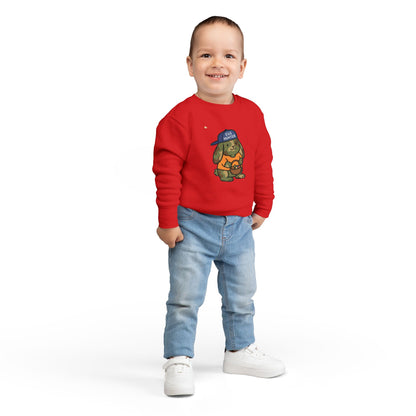 Camo Easter Bunny Toddler Sweatshirt