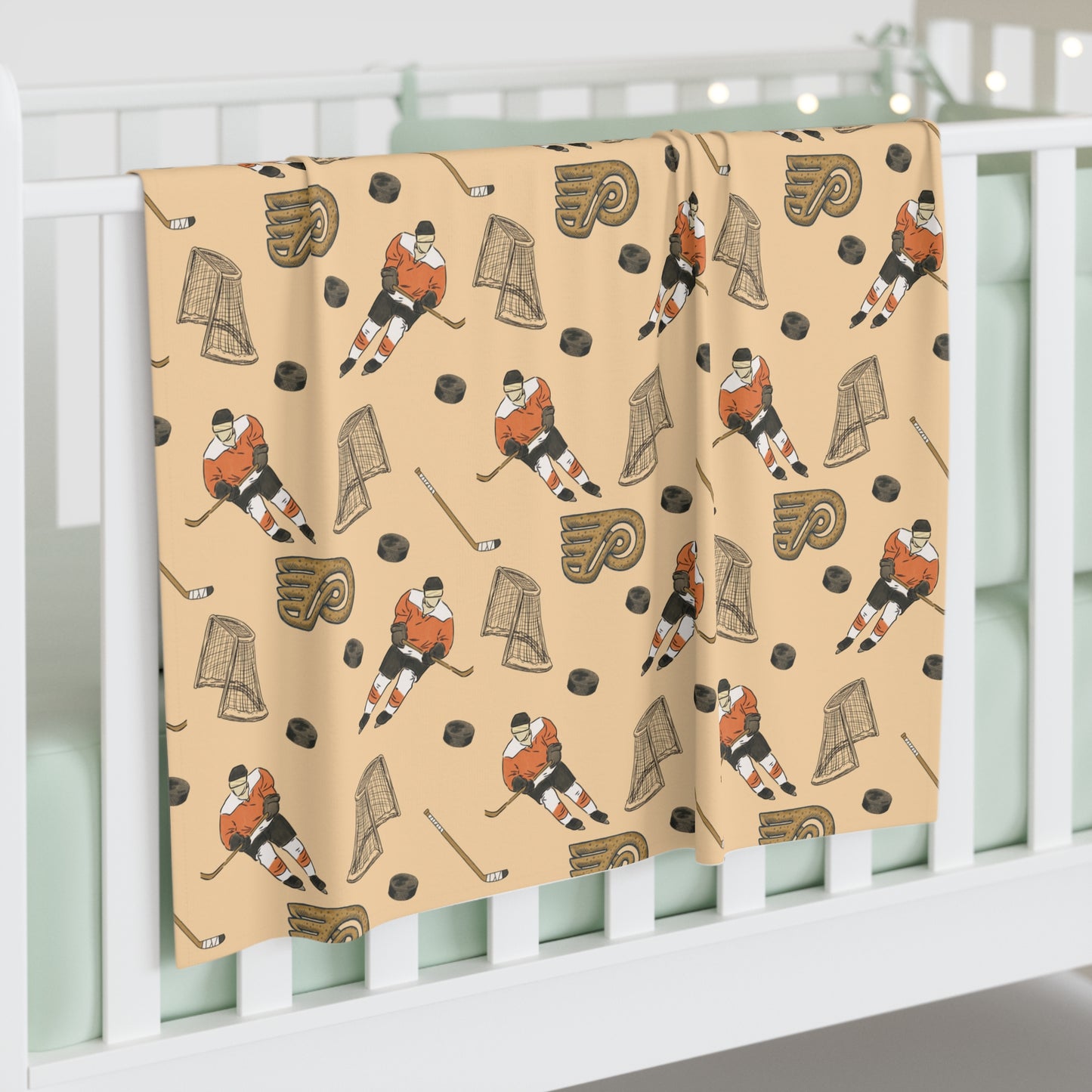 Flyers Baby Swaddle Blanket