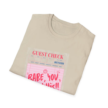 You Got This Babe Diner Check T-Shirt