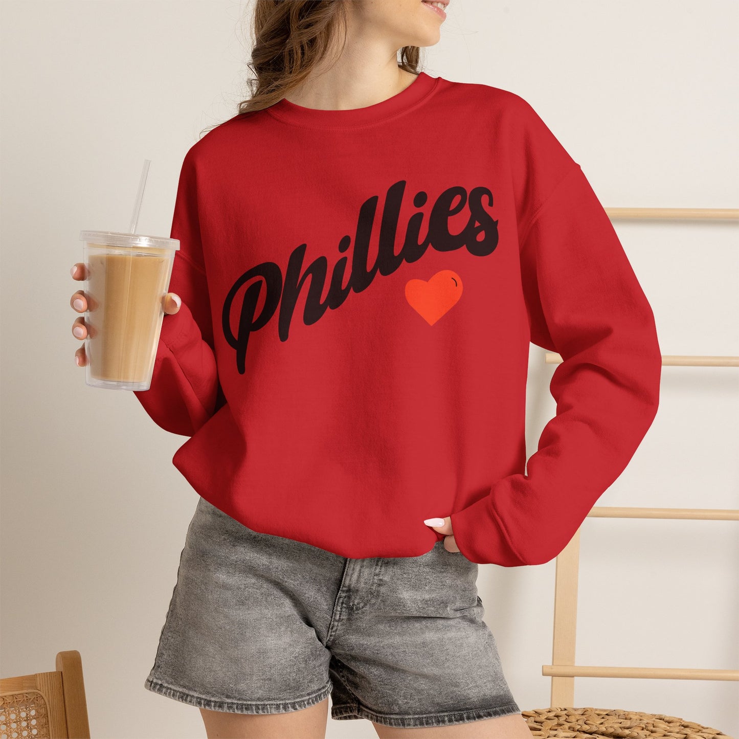 Phillies Heart Sweatshirt