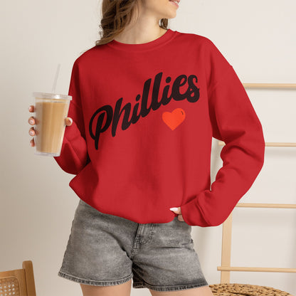 Phillies Heart Sweatshirt