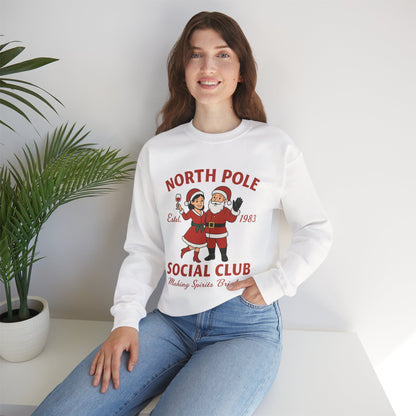 Santa Social Sweatshirt