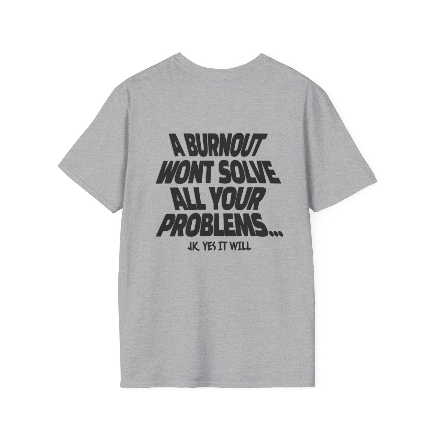 Burnout T-Shirt Black