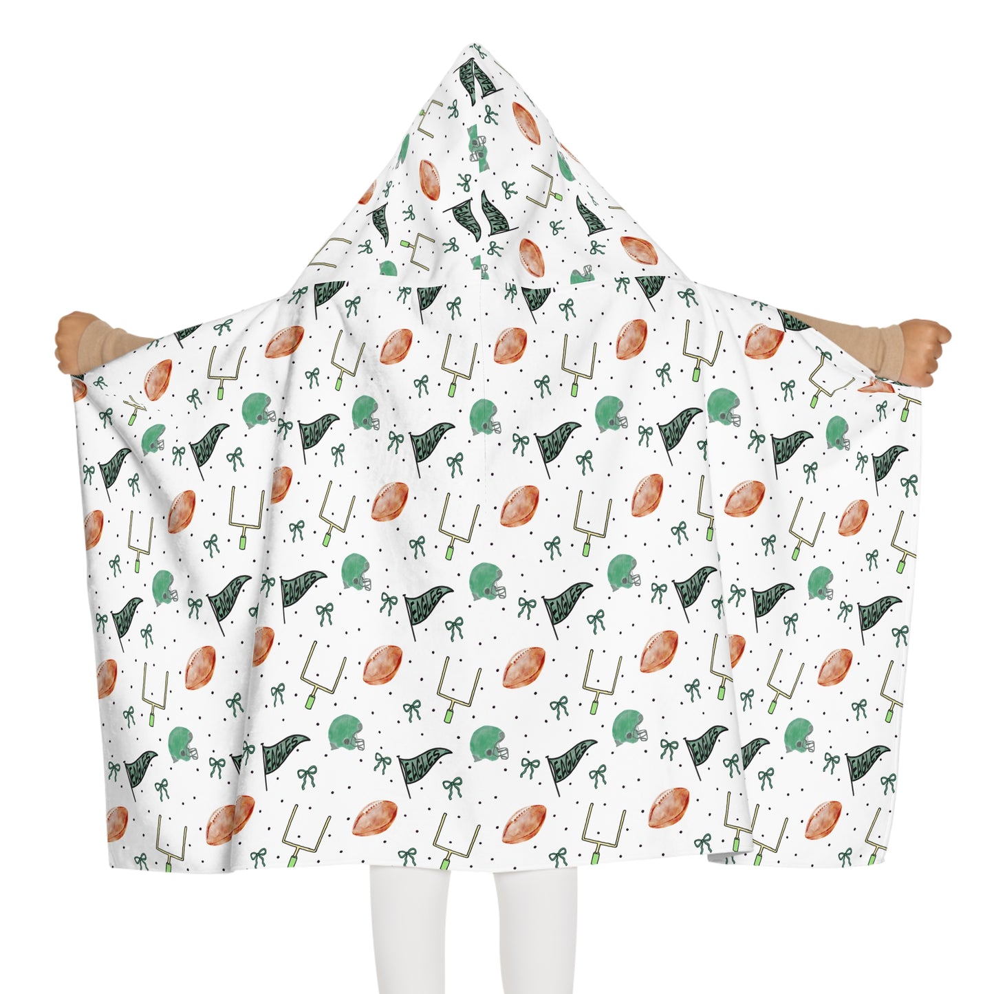 Eagles Youth Hooded Towel