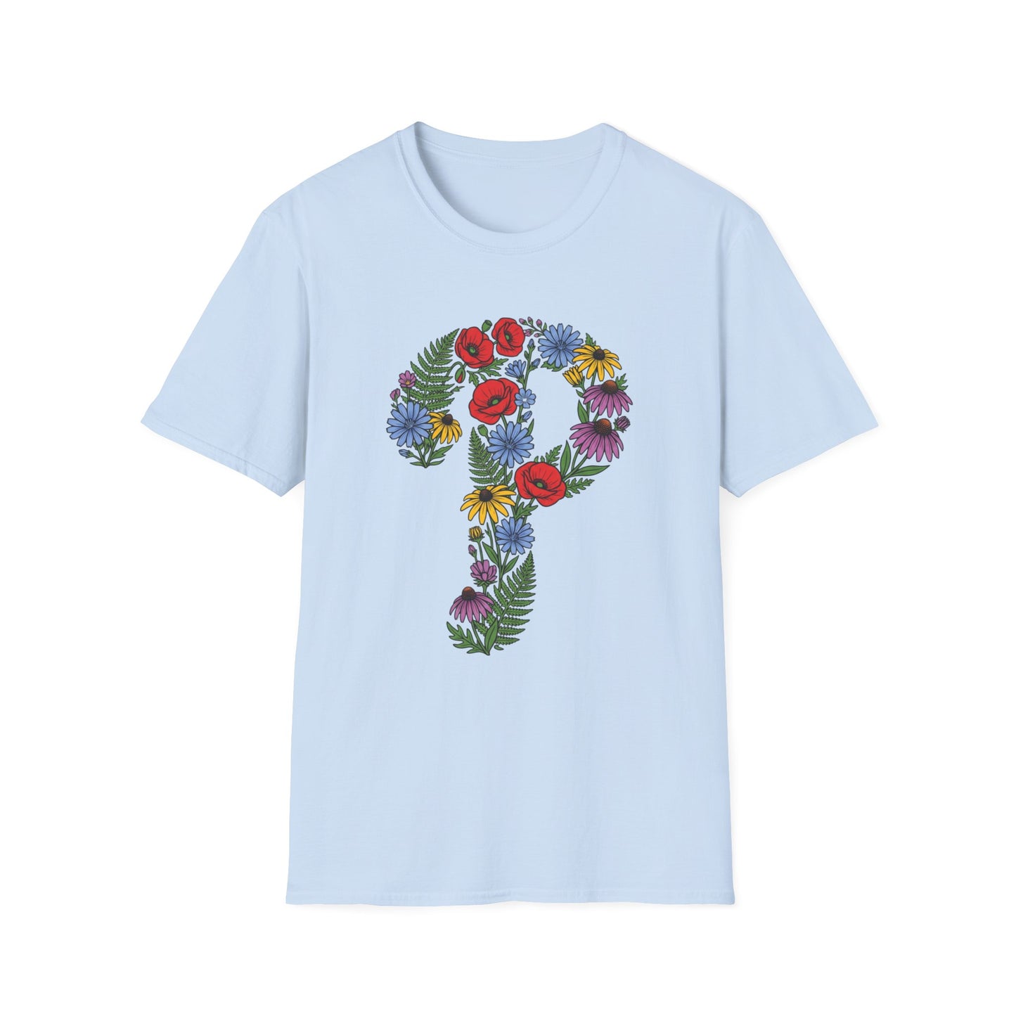 Floral  P T-Shirt
