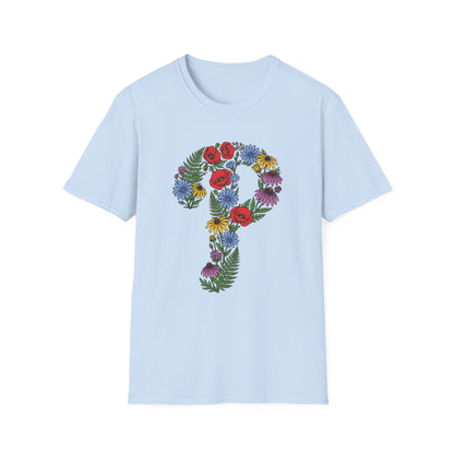 Floral  P T-Shirt