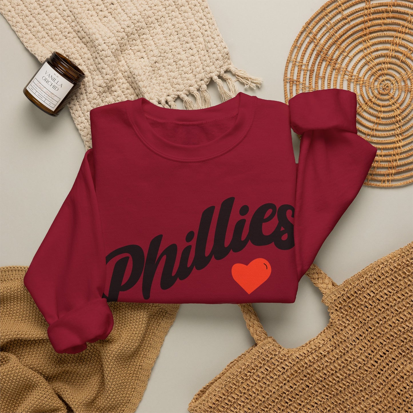 Phillies Heart Sweatshirt