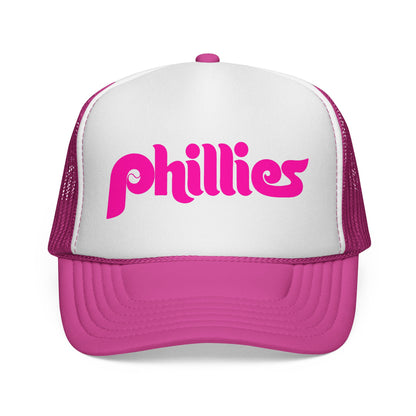 Phillies Hot Pink Trucker Cap