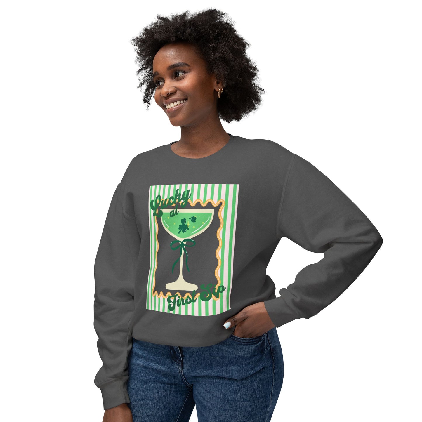 Lucky Sip Sweatshirt
