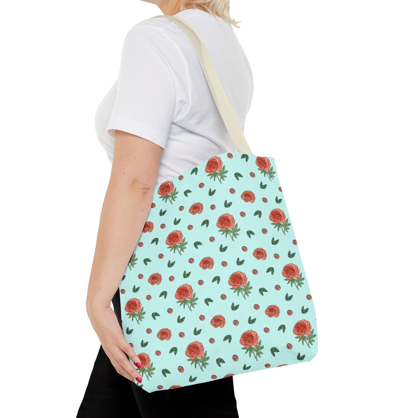 Peony Tote Bag