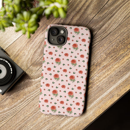 Peony Collage Phone Case