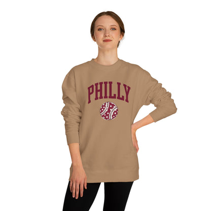PHILLY Baseball Crew Neck Sweatshirt