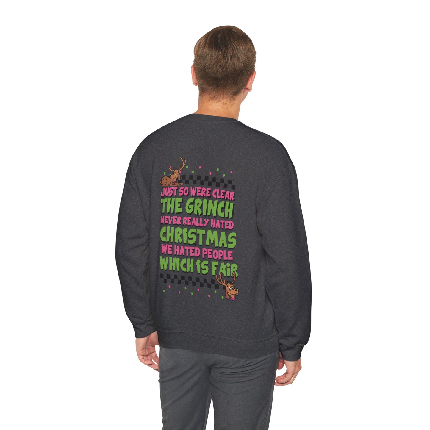 Grinch Crewneck Sweatshirt
