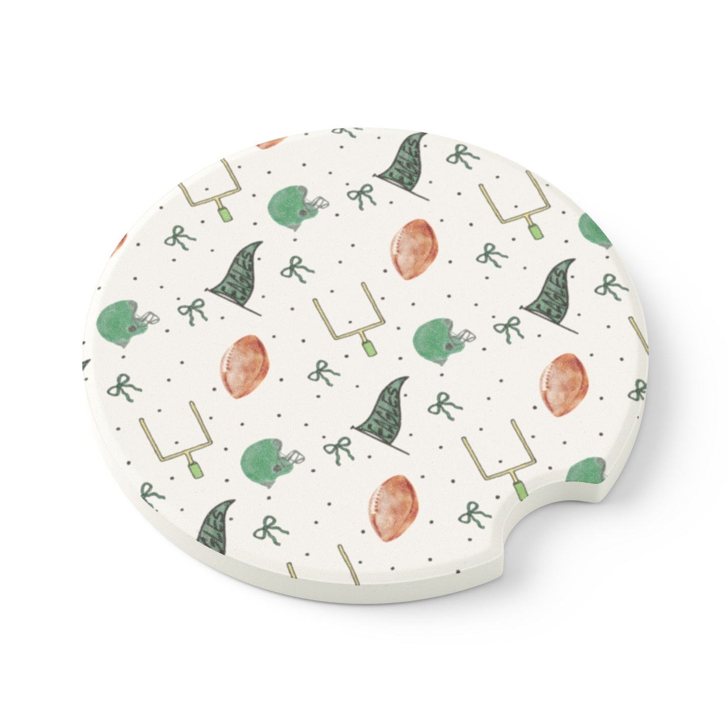 Eagles Soapstone Car Coaster