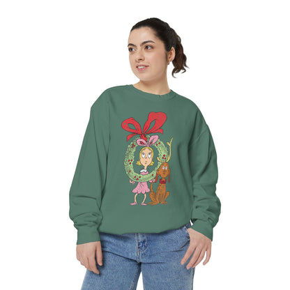 Cindy Lou Garment-Dyed Sweatshirt
