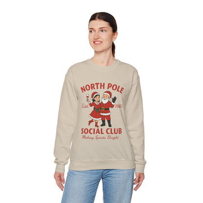 Santa Social Sweatshirt