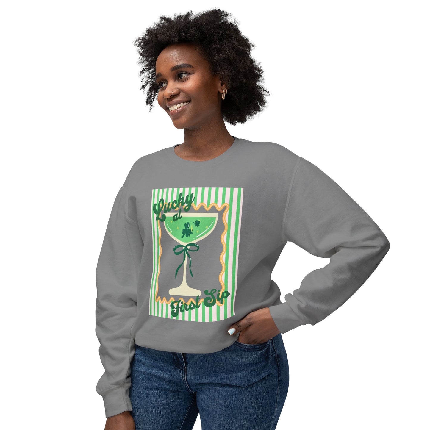 Lucky Sip Sweatshirt