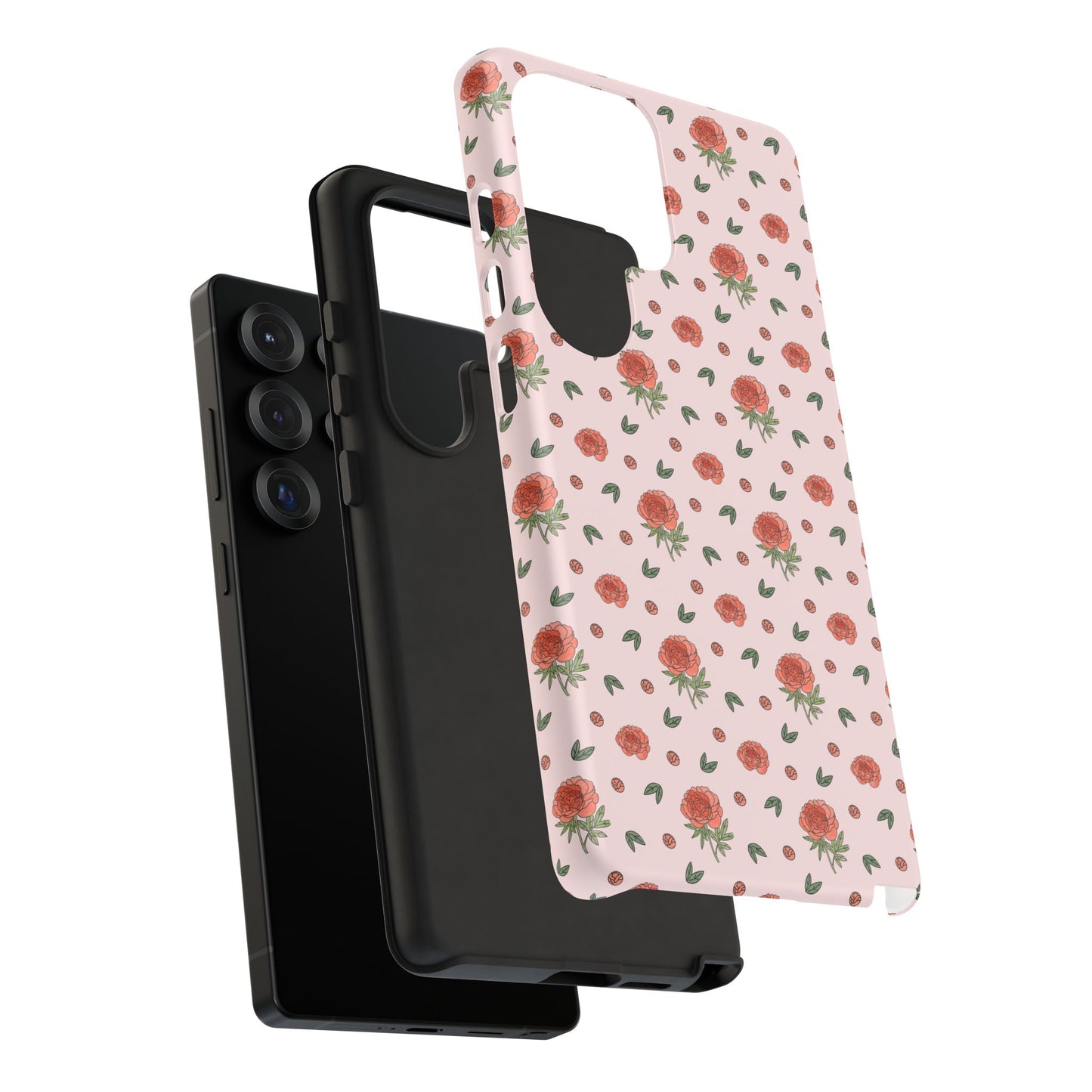 Peony Collage Phone Case