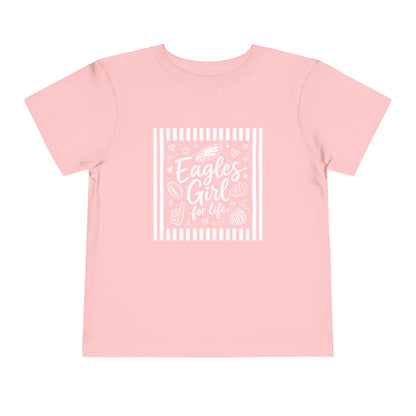 Eagles Girl Collage Toddler Tee