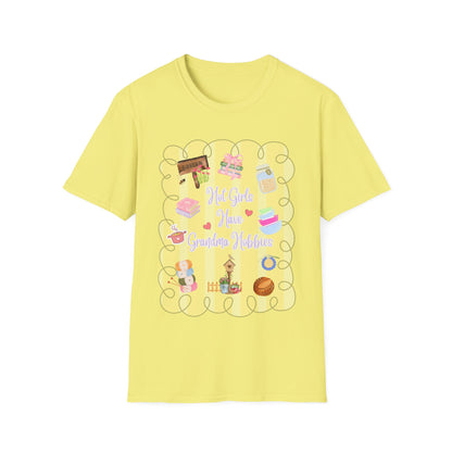 Hot Girls Grandma Hobbies T-Shirt