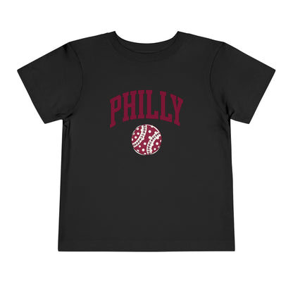 PHILLY Baseball Toddler Short Sleeve Tee
