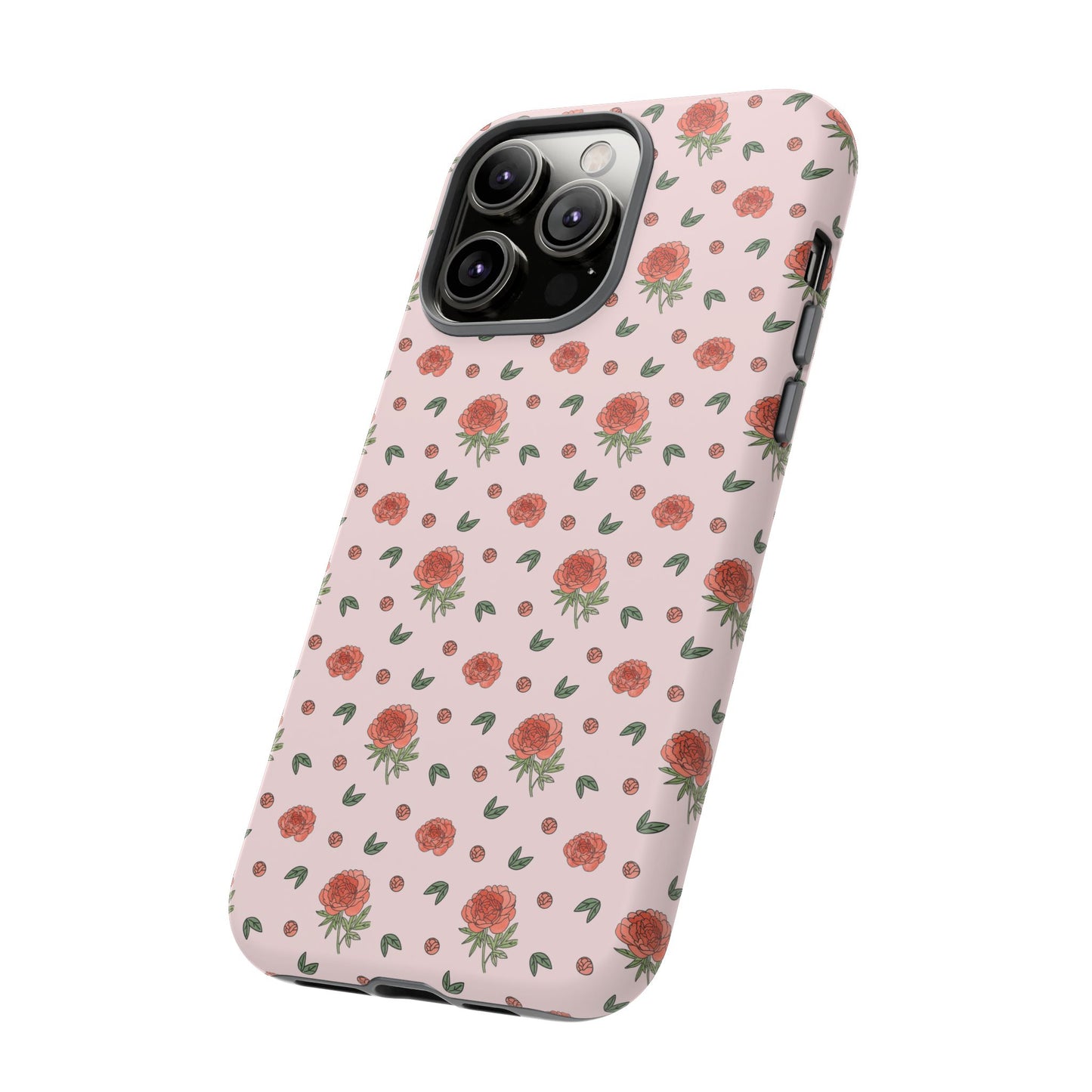 Peony Collage Phone Case