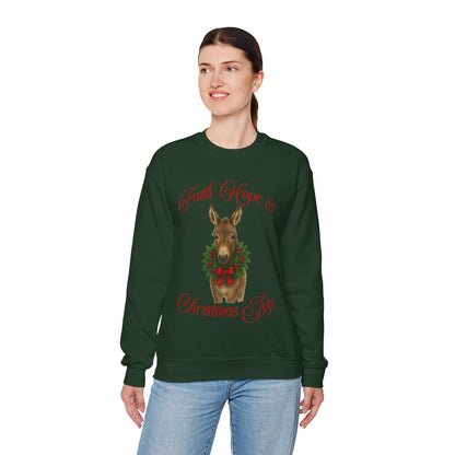 Donkey Christmas Sweatshirt