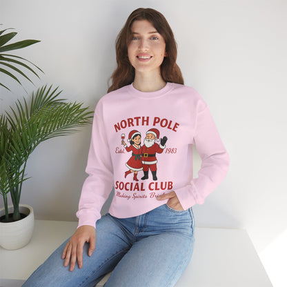 Santa Social Sweatshirt