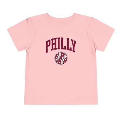 PHILLY Baseball Toddler Short Sleeve Tee