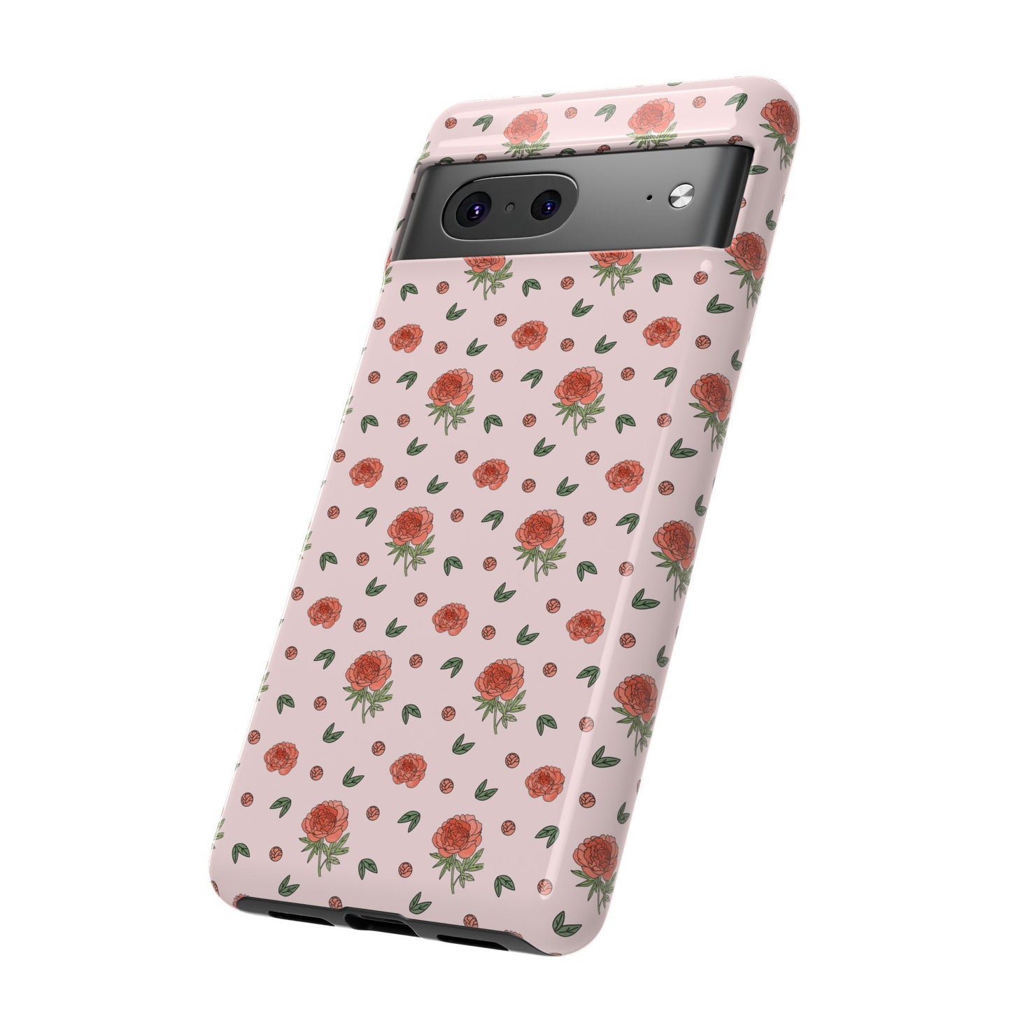 Peony Collage Phone Case