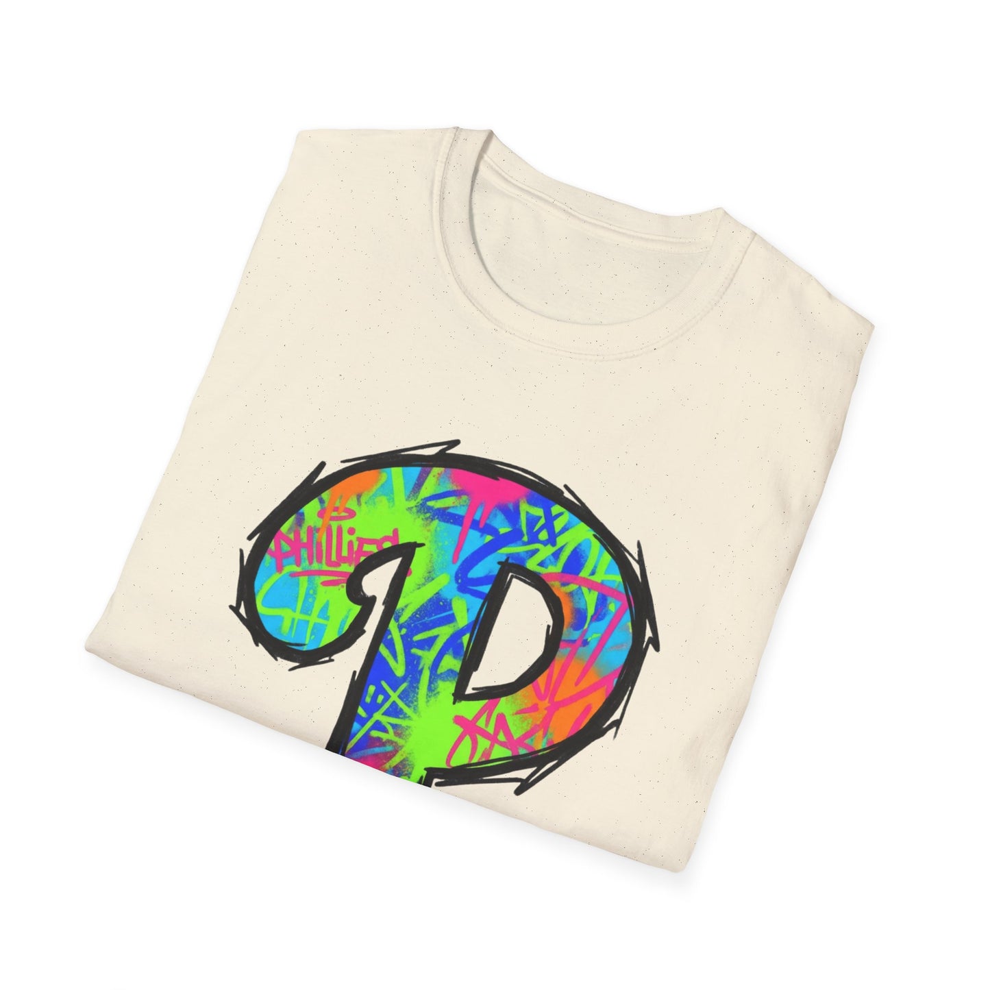 80s Funky 'P' Retro T-Shirt