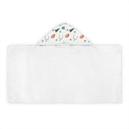 Eagles Youth Hooded Towel