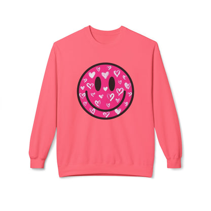 Graffiti Heart Crewneck Sweatshirt
